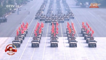 高德红外多型光电系统亮相阅兵现场