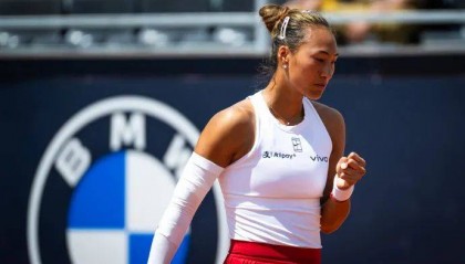 恭喜！郑钦文战胜弗莱彻晋级罗马站16强