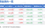 股票行情快报：五洲交通（600368）3月6日主力资金净买入71.51万元