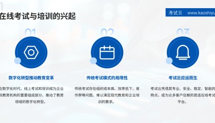 考试云：专业的在线考试软件，解锁在线考试与培训新体验