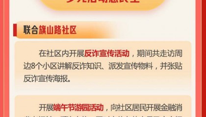 一图速览 ｜ 厦门银行重庆北环支行：金融反诈织密网 惠民服务践初心