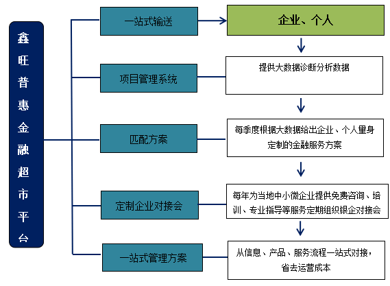 鑫旺普惠金融超市项目商业计划书(二)